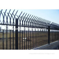 Spear Top Tubular Steel Fence for Administration Building ( factory with ISO9001)